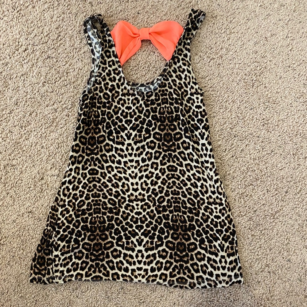 Tank with Bow Back detailing